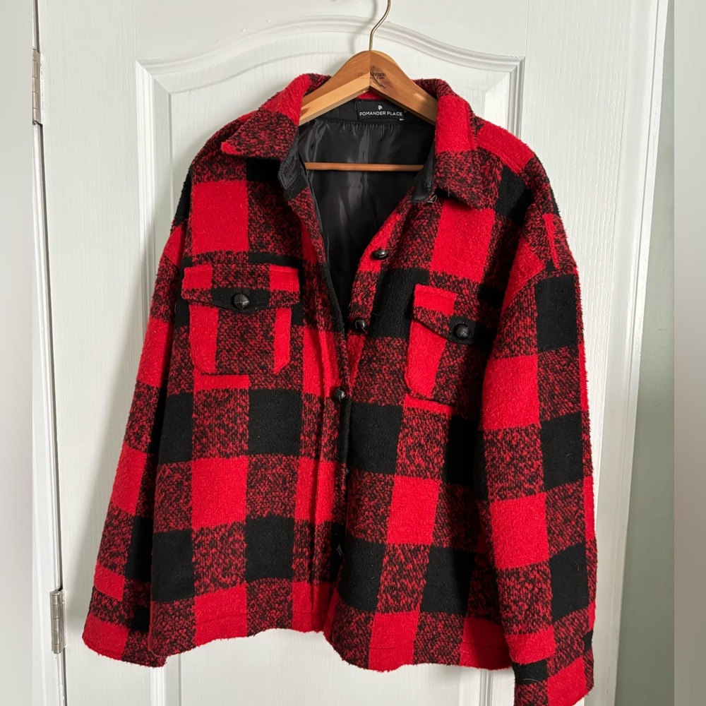Tuckernuck  buffalo plaid jacket